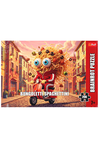 Trefl Puzzle 200 BrainRots Bungoletti Spaghettini