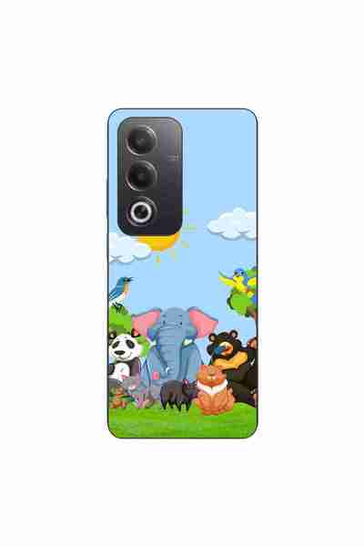 OEM Husa compatibila cu Oppo A80 Silicon Gel Tpu Model Prietenii Junglei