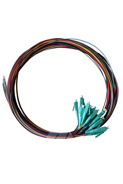 Lanview Pigtail LC/UPC 50/125 OM3, 0.9mm, 2 metri PVC (Clasa C) Ușor de deziz...