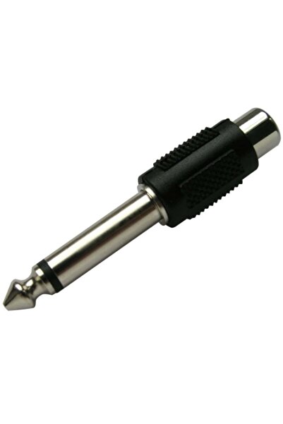 Schwaiger Adapter Mono 6,35mm Klinke Cinch Buchse