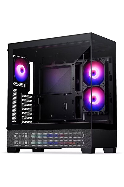 Phanteks XT View Matrix PC-GehƒÇ¬§use, Midi-Tower, E-ATX, Sticlă securizată, ...