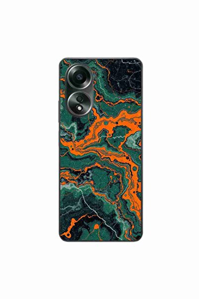 OEM Husa compatibila cu Oppo A58 4G Silicon Gel Tpu Model Soft Jade Marble