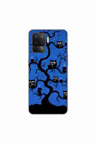 OEM Θήκη συμβατή με Oppo Reno5 Lite Σιλικόνης TPU με σχέδιο Απόκριες Δέντρο Κ...