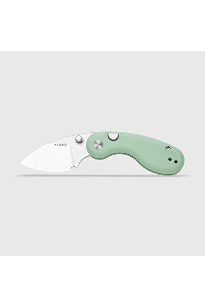 Kizer Microbe™ | Button Liner Lock™ | 14C28N | G10 | KizerV™ 2742A4