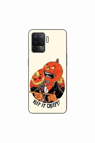 OEM Husa compatibila cu Oppo Reno5 Lite Silicon Gel Tpu Model Halloween Keep ...