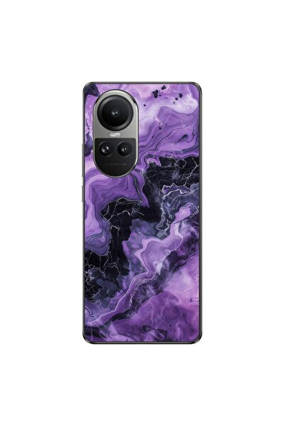 OEM Калъф, съвместим с Oppo Reno10 5G, силиконов гел TPU, с абстрактен десен ...