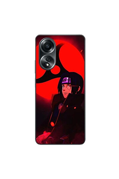 OEM Husa compatibila cu Oppo A58 4G Silicon Gel Tpu Model Itachi Sharingan