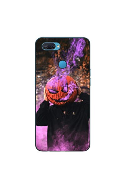 OEM Husa compatibila cu Oppo A12 Silicon Gel Tpu Model Halloween Cap Dovleac ...