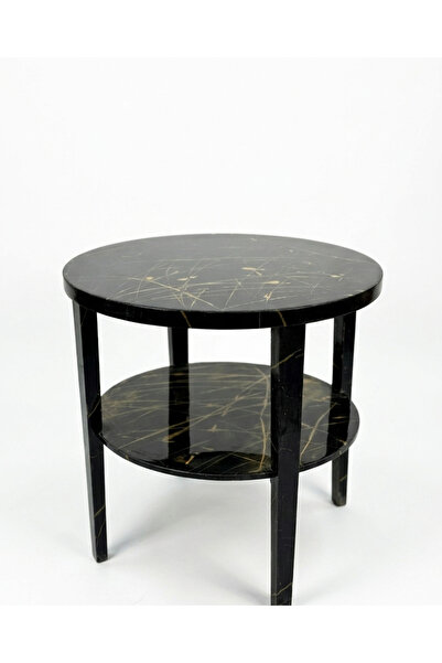 Alpha Spark Epoxy Măsuță de Cafea Black Gold Nebula