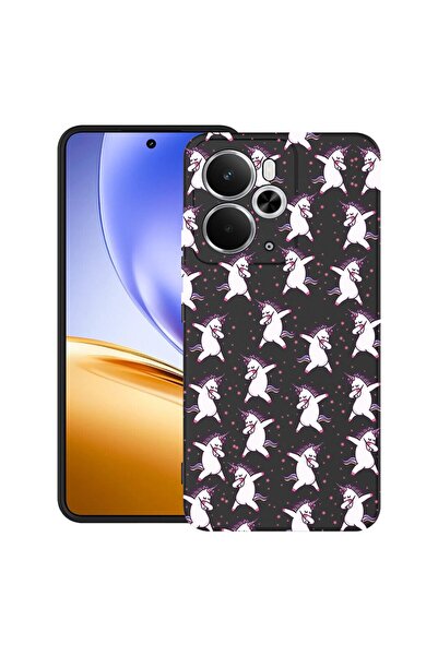 bestcase ¬Æ Husa TPU Ultra Slim Compatibil cu Realme 14 5G, cu Design Unicorn...