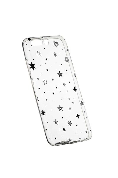 bestcase Husa Silicon, Transparent, Slim, Star, 143, Huawei Y6 2018