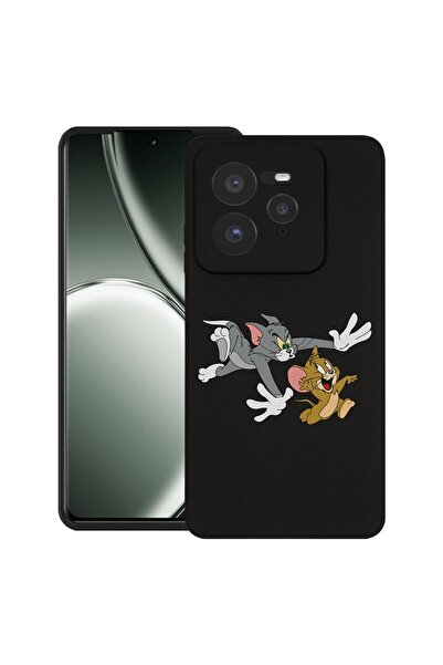 bestcase ¬Æ Husa pentru Realme GT 7 Pro cu Design Tom And Jerry, TPU Mat Ultr...