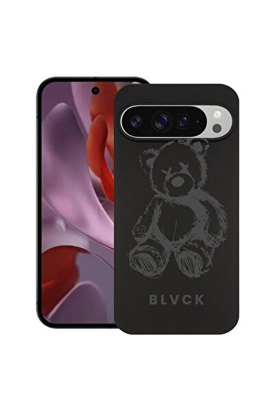 bestcase ¬Æ Husa Slim Silicon pentru Google Pixel 10 Pro XL, Teddy Bear blvck...