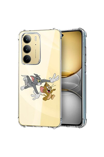 bestcase ¬Æ Husa pentru Realme 14x 5G, Anti Shock 1.5MM, Tom And Jerry, Prote...