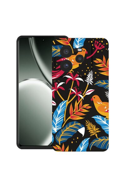 bestcase ¬Æ Husa pentru Realme GT 7 Pro cu Design Colored Birds, TPU Mat Ultr...