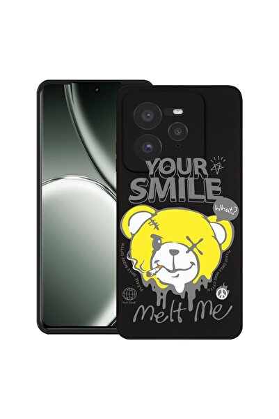 bestcase Husă pentru Realme GT 7 Pro, Silicon subțire premium de 1.2MM, Ursul...