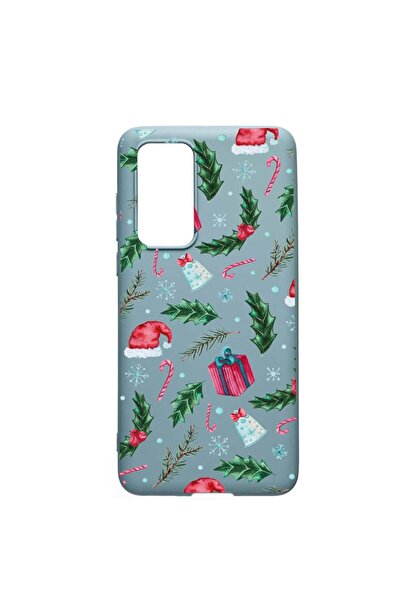 bestcase Husa Huawei P40, Xmas, rezistenta la uzura, anti-alunecare, din sili...