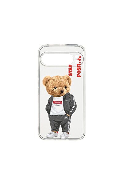 bestcase Husă transparentă din silicon de 2MM, compatibilă cu Google Pixel 9 ...