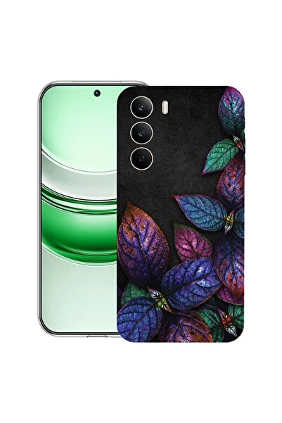 bestcase Husă transparentă din silicon pentru Realme C71, Feathers, 2041144 T...