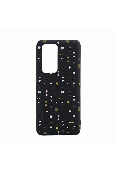bestcase Husa Huawei P40, Symbols, rezistenta la uzura, anti-alunecare, din s...