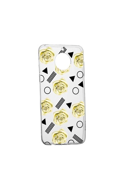 bestcase Husa Silicon Compatibila Cu Nokia C30, Yellow Rose, rezistenta la uz...