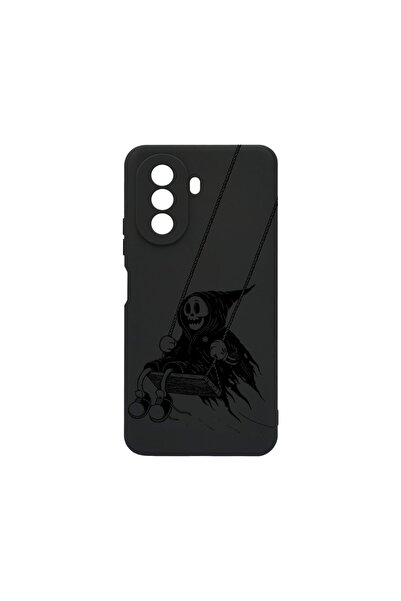 bestcase Λεπτή Θήκη Σιλικόνης 0.8MM, Συμβατή με Huawei Nova Y70, Death Swingi...
