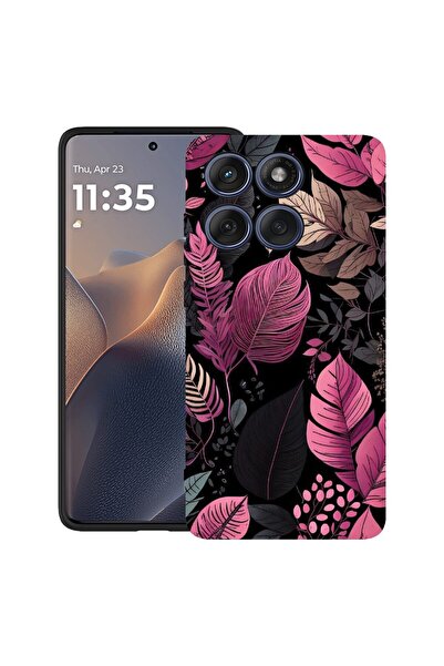 bestcase Θήκη για Poco X6 5G με σχέδιο Ροζ Φτερά, TPU Ματ Εξαιρετικά Λεπτή, 2...