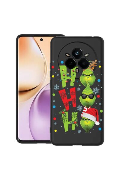 bestcase ¬Æ Husa pentru Realme 14 Pro Plus 5G, Grinches - Ho Ho Ho, Slim Sili...