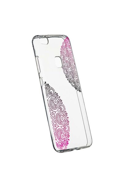bestcase Husa Silicon, Transparent, Slim, Non Figurative 92, Huawei P10 LITE