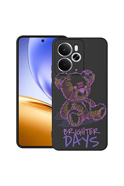 bestcase ¬Æ Husa TPU Ultra Slim Compatibil cu Realme 14 5G, cu Design Teddy B...