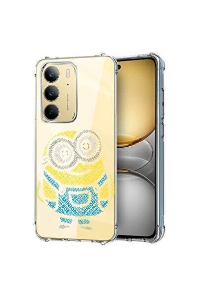 bestcase ¬Æ Husa pentru Realme C75, Anti Shock 1.5MM, Calligraphy Minion, Pro...