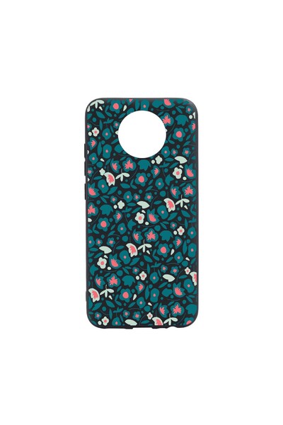 bestcase Θήκη Σιλικόνης με Σχέδιο Πράσινων Λουλουδιών, συμβατή με Nokia 5.4, ...