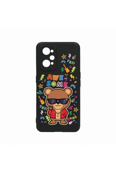 bestcase Husa Silicon, Compatibila Cu Realme GT Neo 3T, Awesome Teddy Bear, R...