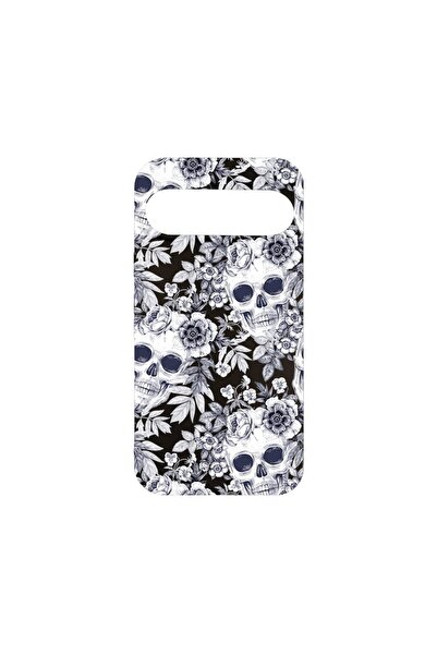 bestcase Калъф за Google Pixel 9, BestCase® Тънък силиконов 0.8ММ, Черен и бя...