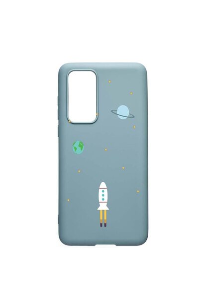 bestcase Husa Huawei P40, Universe, Spacecraft, rezistenta la uzura, anti-alu...