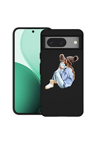 bestcase ¬Æ Husa TPU Ultra Slim Compatibil cu Google Pixel 8, cu Design Girl ...