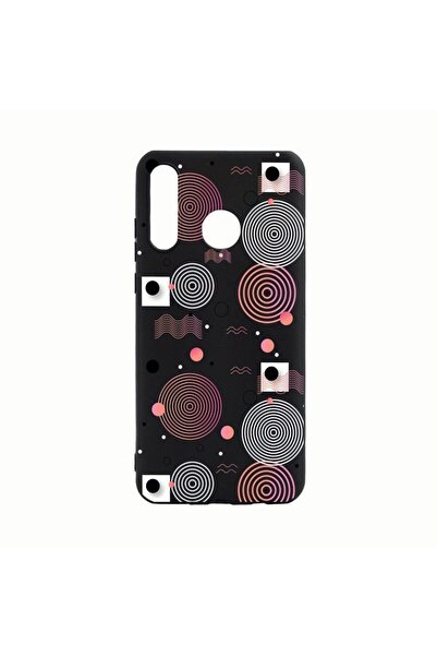 bestcase Husa Huawei P30 Lite, Circle, rezistenta la uzura, anti-alunecare, d...