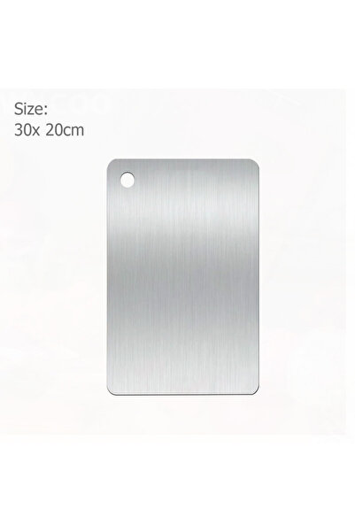 Choice1 30x20cm WXCOO Chopping Board Stainless Steel Double Sided Thickened K...