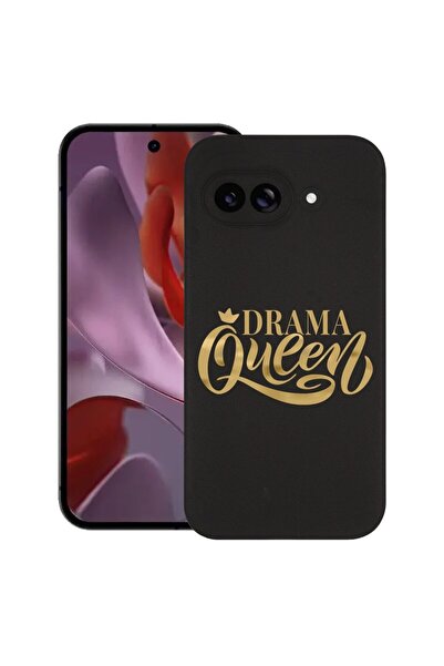 bestcase Калъф за Google Pixel 9a, Queen, тънък силиконов 0.8ММ, противоударе...
