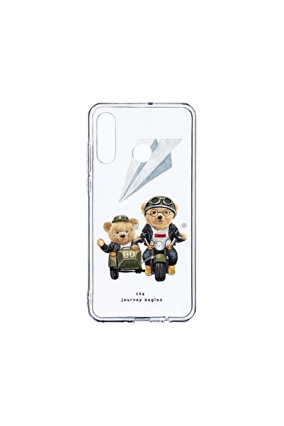 bestcase Διαφανής Θήκη Σιλικόνης 2MM, Συμβατή με Huawei P30 Lite, Σχέδιο Tedd...