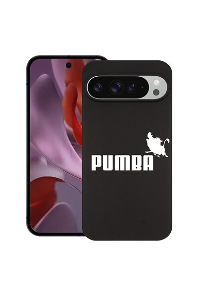bestcase ¬Æ Husa pentru Google Pixel 9 Pro XL, Pumba, Slim Silicon 0.8MM, Ant...