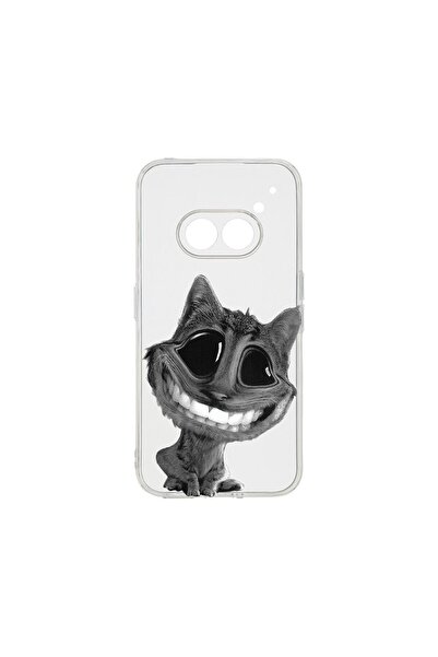 bestcase ¬Æ Husa Clear Silicon 2MM, Compatibila Cu Nothing Phone 2a, Crazy Ca...