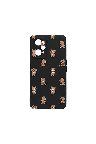 bestcase Тънък силиконов калъф 0.8ММ, съвместим с Realme GT Neo 3T, с десен н...