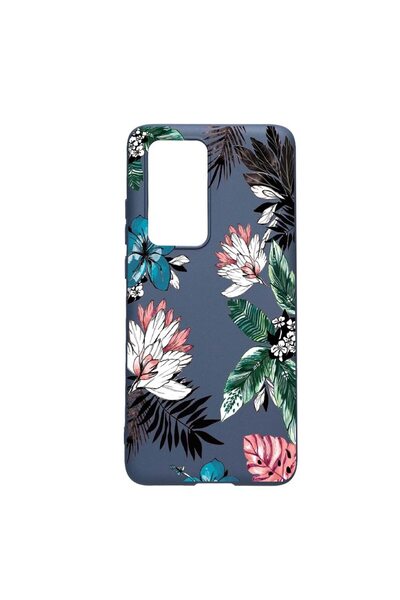 bestcase Husa Huawei P40, Tropical Flowers, rezistenta la uzura, anti-aluneca...