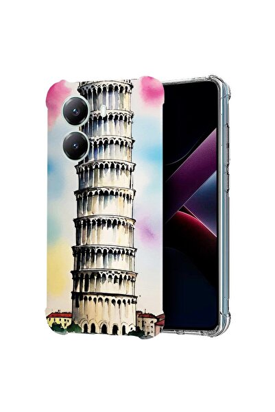bestcase Съвместим калъф за Poco X7 Pro 5G, Удароустойчив 1.5ММ, Италия, Защи...