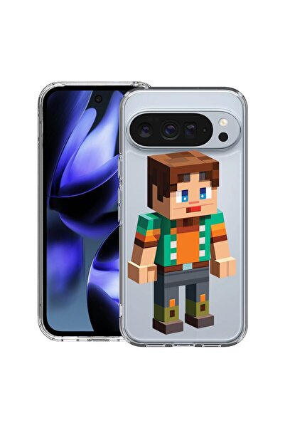 bestcase ¬Æ Husa pentru Google Pixel 10 / Pixel 10 Pro cu Design Minecraft Ch...
