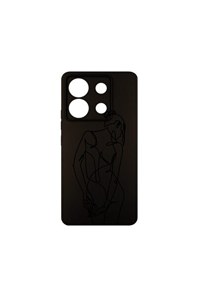 bestcase Husa BestCase® Silicon Premium, Compatibilă cu Poco X6 5G, Woman Lin...