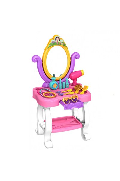 DEDE Masuta de frumusete pentru fetite 35x24x66 cm Niloya Beauty cu 15 elemente