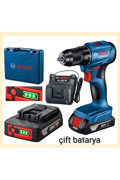 Bosch Gsb 185 Li Darbeli Göstergeli 2× 2 Ah Batarya