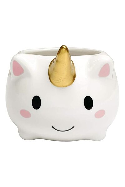 Yongsheng Cute Unicorn Office Planter, Small Ceramic Planter Pots, Succulent ...